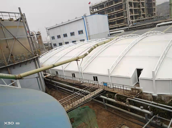 沂水昆達(dá)生物污水池加蓋